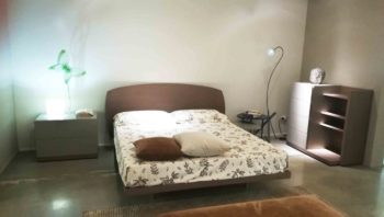 Soprammobile moderno camera da letto stuatetta bianco argento - 420D